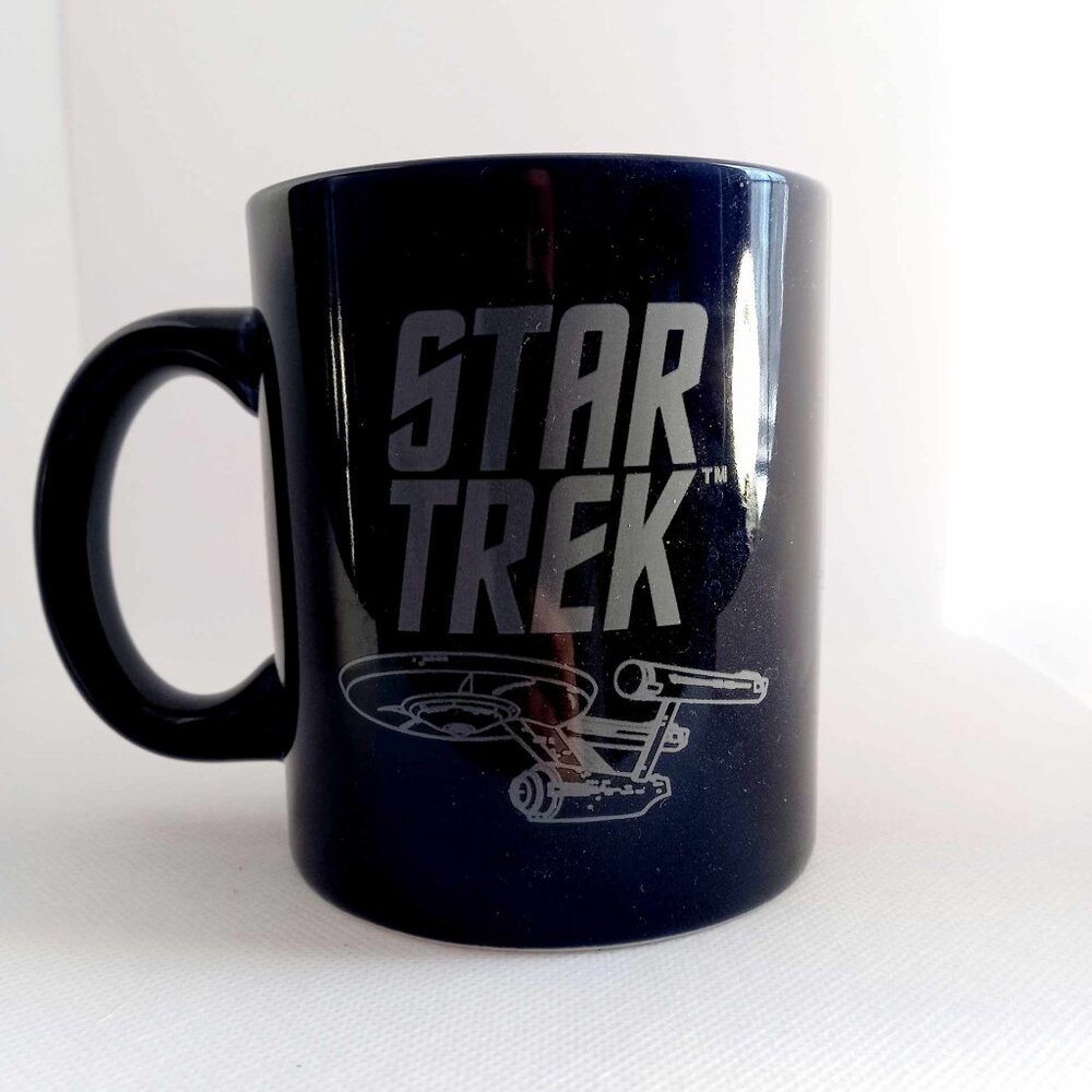 Star Trek Original Series Ceramic Mug 11oz Enterprise Starship
